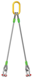 2-leg bridle wire rope sling
