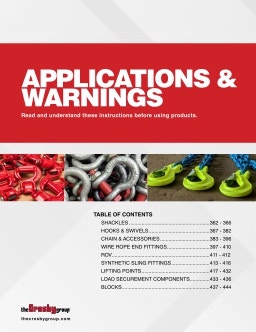 Applications & Warnings