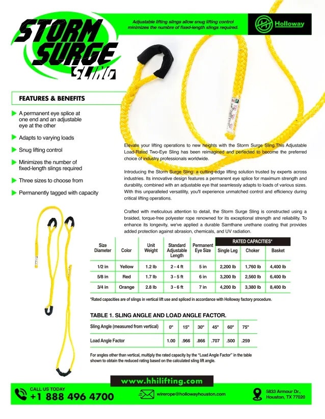 STORM SURGE SLING